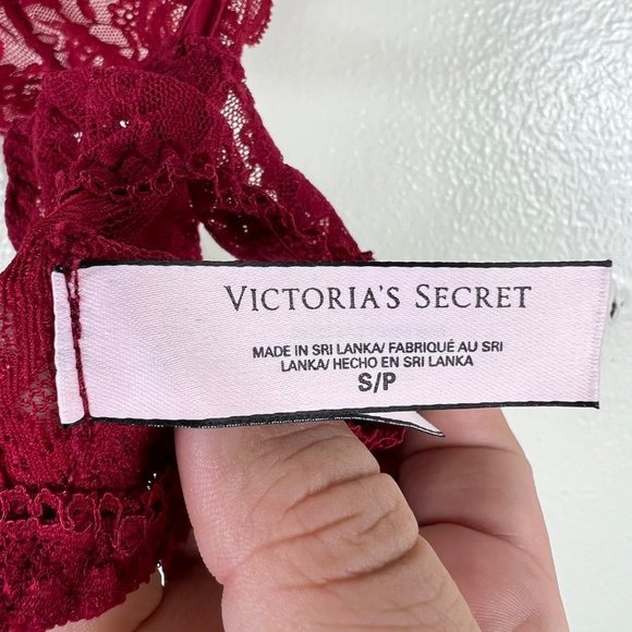 Victoria's Secret Razorback Lace Full Coverage Bra Bralette Size Small - Picture 5 of 6